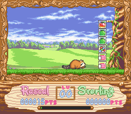 Araiguma Rascal (Japan) In game screenshot